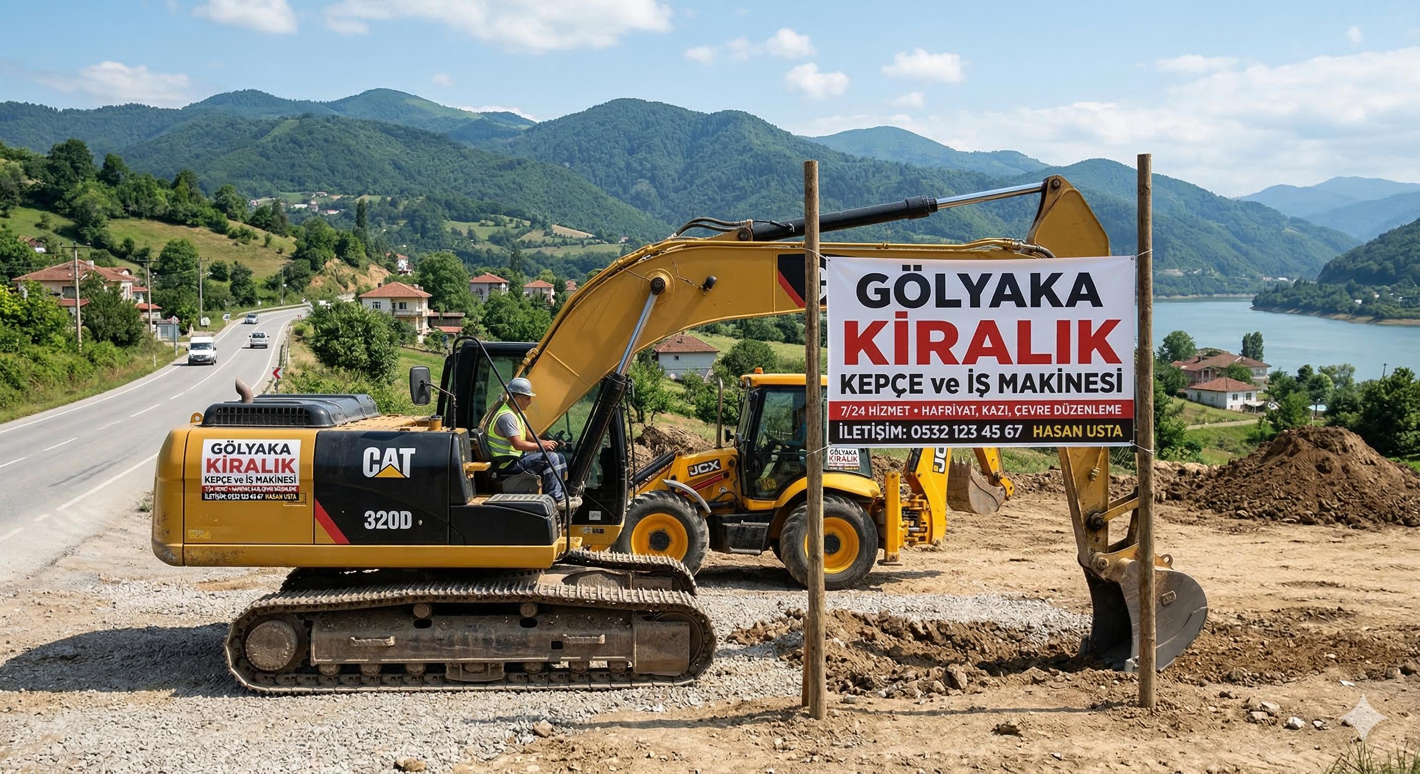 Gölyaka Kiralık Kepçe ve İş Makinesi